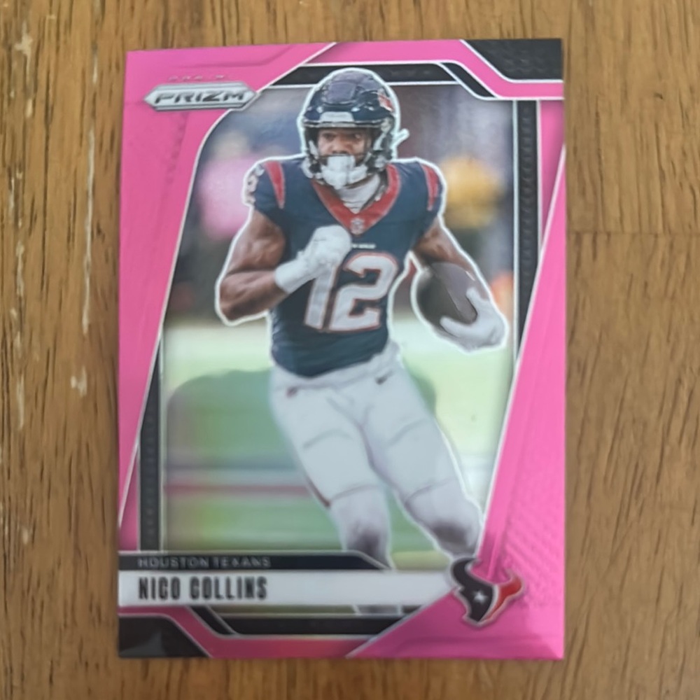 Pink Prizm card